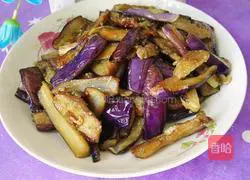 Recipe for stir-fried eggplant and beans 13