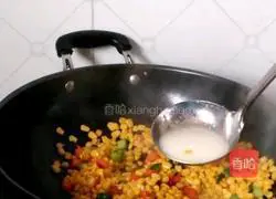 Illustration of how to make pine nuts and corn 7