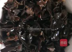 Onions meet black Illustration of how to make fungus 4