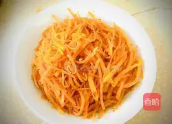 Illustration of how to make spicy and sour potato shreds 9