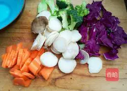 Illustration of how to make vegetable fried assorted vegetables that consume oil 2