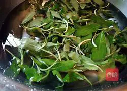 Illustration of how to make cold Malantou 1