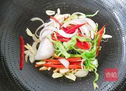 Illustration of how to make stir-fried asparagus 7