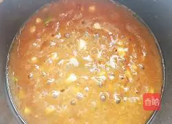 Illustration of how to make tofu with sauce 9