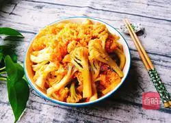 Illustration of how to make organic cauliflower with tomato sauce 11