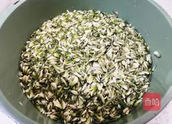 Illustration of how to make brown sugar sophora flower dumplings 2