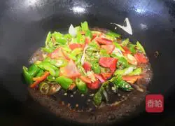 Illustration of how to make fried tofu with green onions 5