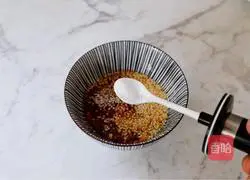 Illustration of how to make pan-fried cumin tofu 9