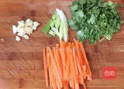 Illustration of how to make fried bean sprouts 3