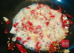 Illustration of how to make stir-fried beans 7