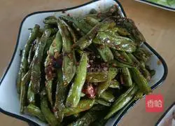 Illustration of how to make stir-fried beans 5