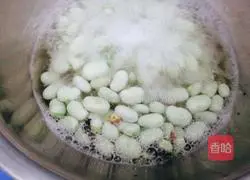 Illustration of how to make cold broad beans 2