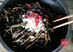 Illustration of how to make cold bracken 6