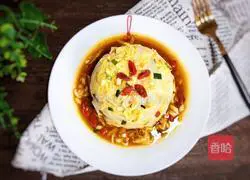 Illustration of how to make wolfberry mixed with baby cabbage 13