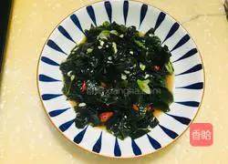 Illustration of how to make cold wakame 7