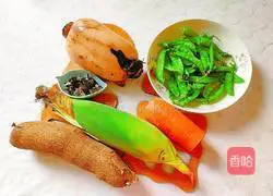 Illustration of how to make Lotus Pond Stir-fried 2