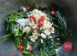 Vinegar spinach recipe 4