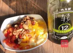 Illustration of how to make light sweet potato leaves 3