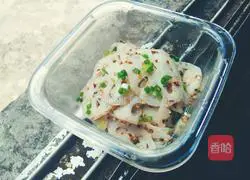 Illustration of home-style stir-fried lotus root slices 8