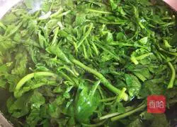 Illustration of how to make autumn healthy side dishes, radish sprouts and small tofu 3