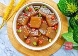 Illustration of braised konjac tofu recipe 11