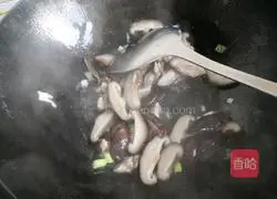 Illustration of how to make mushrooms and rapeseed 7