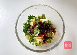 Illustration of how to make cold eggs 5