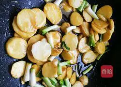 Illustration of making garlic sprouts and arrowroot mushrooms (advanced) 7