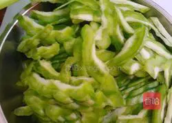 Bitter melon in oyster sauce Illustration of how to do it 1