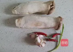 Illustration of how to make stir-fried king oyster mushrooms 1