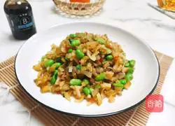 Illustration of how to make salted melon and edamame seeds 10