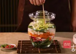 Illustration of how to make Sichuan style kimchi 5