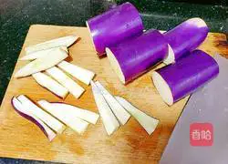 Illustration of how to make eggplant and beans 3