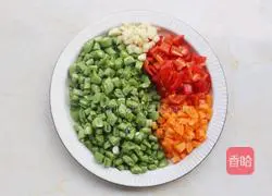 Illustration of how to fry green beans 2