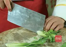 Beijing Choy Sum Illustration of how to practice the heart 1