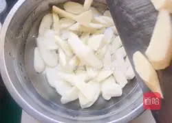 Illustration of how to stir-fry yam 2