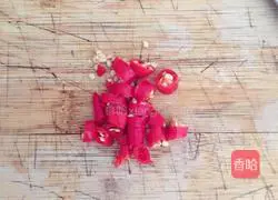 Illustration of how to boil enoki mushrooms 2