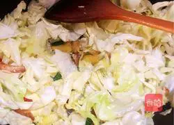 Illustration of how to make stir-fried cabbage with pork belly 5