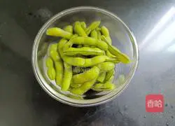 Grinated edamame Illustration of how to do it 7