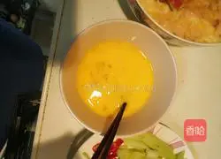 Celery Scrambled Eggs Recipe Illustration 2