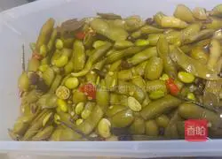 Illustration of how to make braised edamame 5