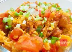 Super simple recipe for one person to eat lazy tomatoes and scrambled eggs 6