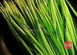 Illustration of how to make fried leeks 3