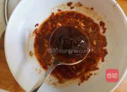 Illustration of how to make cold shredded king oyster mushrooms 10