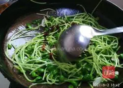 Illustration of oil-consuming fried bean sprouts 8