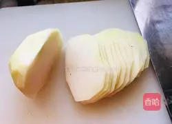 Illustration of how to make cold kohlrabi 1