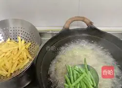 Illustration of how to make sword beans and potatoes 2