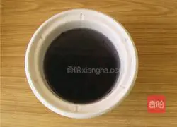 Black rice, red bean and apple porridge recipe 2