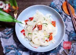 Illustration of how to make fried lotus root slices 10