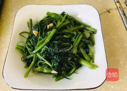 Garlic water spinach recipe 8